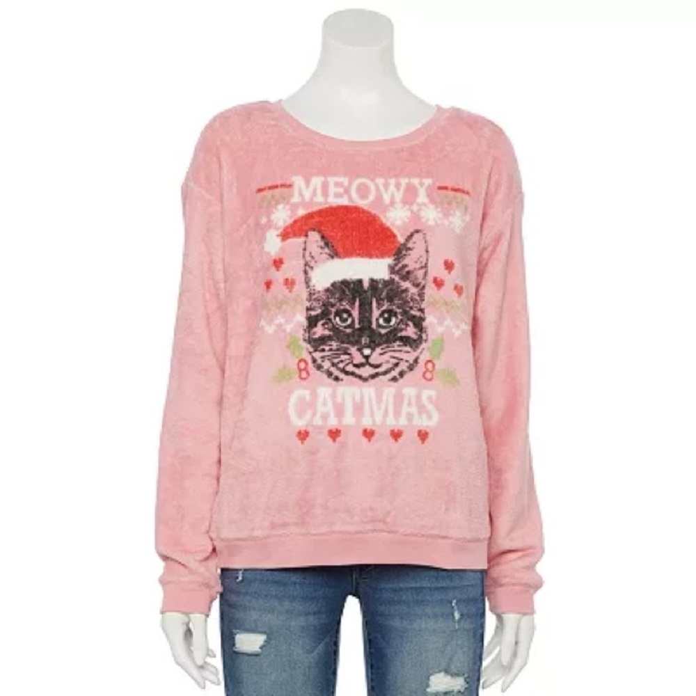 NEW • Meowy Catmas Sweatshirt 😻